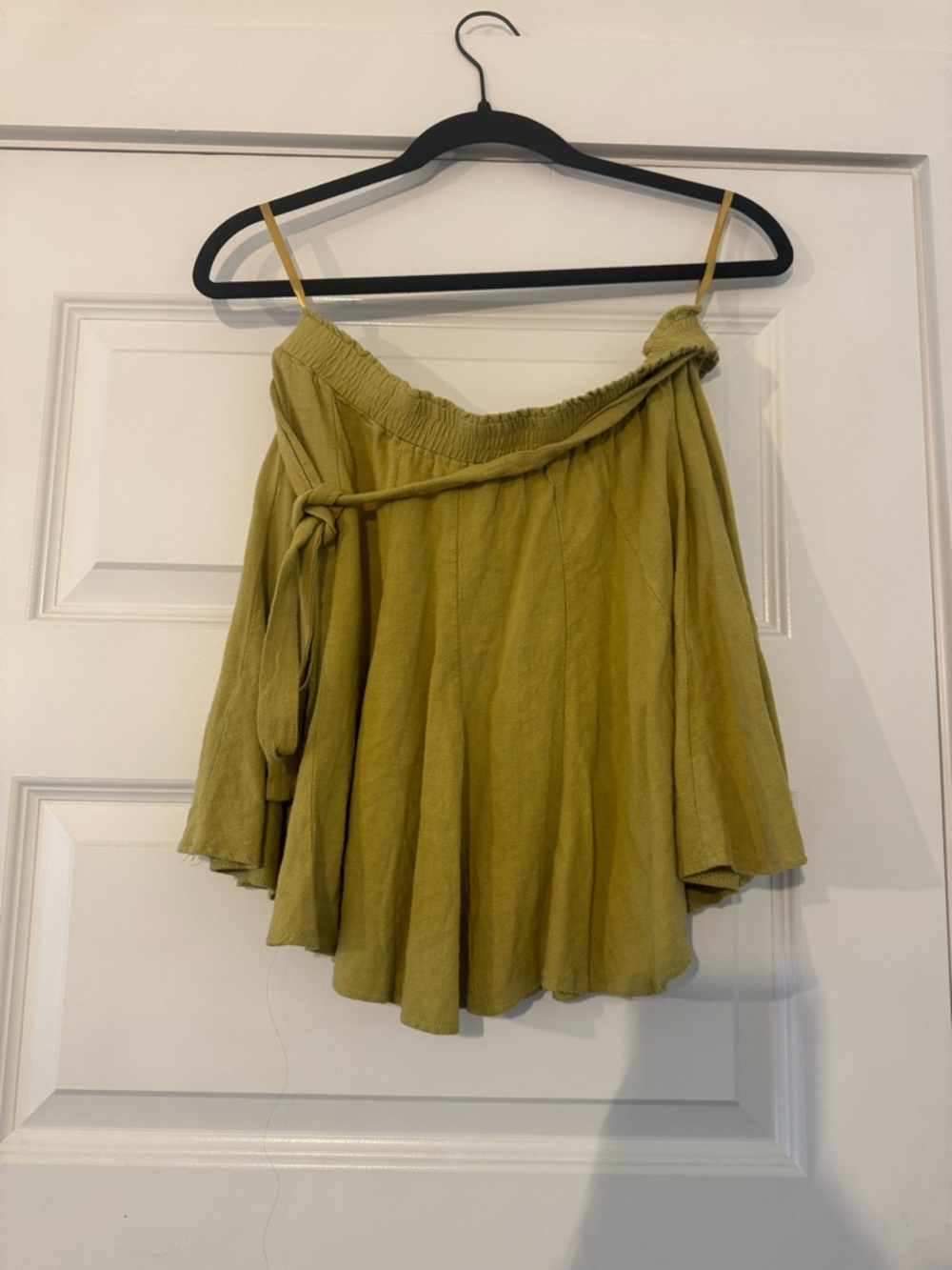 Blush Olive Green Circle Skater Skirt